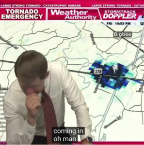 Meteorologist Interrupts Report for Prayer Before Deadly Tornado